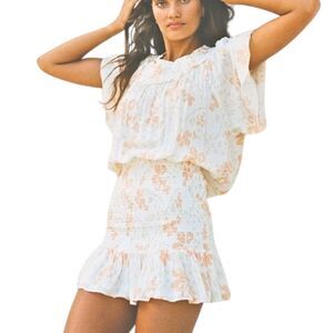 Sabo Skirt Lourde Floral Flowy Mini Dress - Women's Size Small - NWT